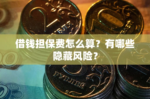 北京借钱担保费怎么算？有哪些隐藏风险？