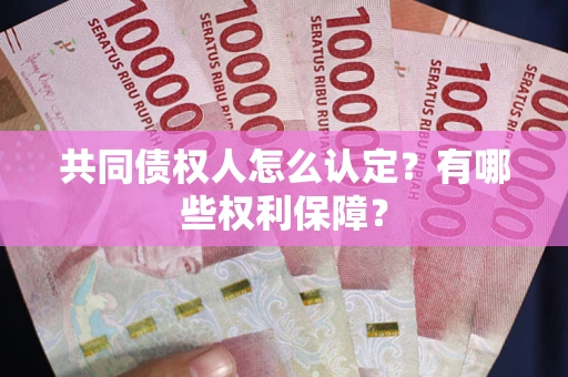 北京共同债权人怎么认定？有哪些权利保障？