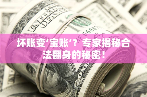 北京坏账变‘宝账’？专家揭秘合法翻身的秘密！