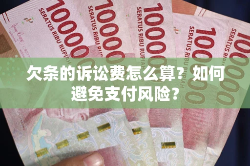 北京欠条的诉讼费怎么算？如何避免支付风险？